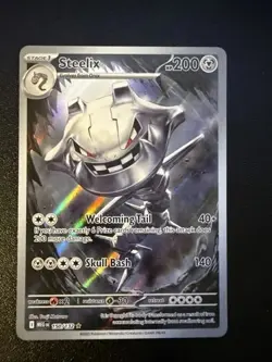 Pokemon Mega Evolutions Steelix IR FULL ART ENG 150/132 - Image 1