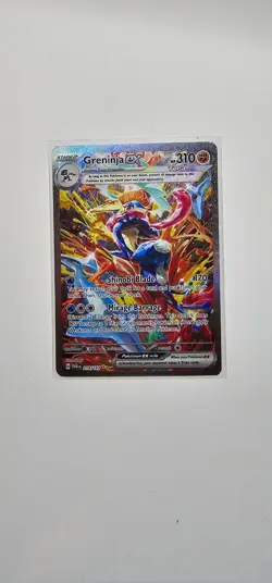 2024 Pokemon Twilight Masquerade Special Illustration Rare #214 Greninja ex - Image 2