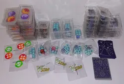 Pokemon TCG Damage Counter, Special Condition Marker, Dice Lot - Image 2