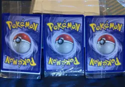 3x SEALED Black Star Promo WB Movie Pokemon Cards PIKACHU, DRAGONITE MEWTWO - Image 2