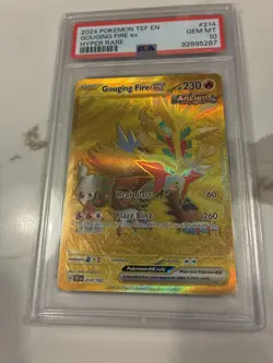 Pokemon TCG Gouging Fire ex - 214/162 Temporal Forces Hyper Rare - PSA 10 - Image 4