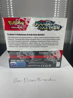 Pokemon TCG Journey Together Booster Box Enhanced with Promo - Factory Sealed - Image 3