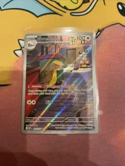 Gumshoos - Illustration Rare 153/132 - Mega Evolution Pokemon - NM/M Ships Now - Image 1