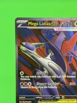Pokemon Mega Latias ex Mega Evolution Ultra Rare Full Art 163/132 NM!!! - Image 4