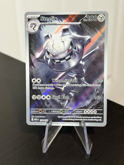 Steelix 150/132 Illustration Rare Pokemon Mega Evolution English NM - Image 1