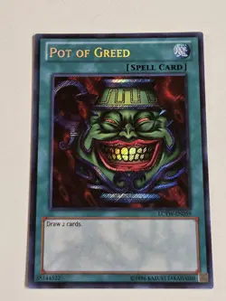 Pot of Greed LCYW-EN059 Secret Rare Yugioh Legendary Collection 3: Yugi's World - Image 1