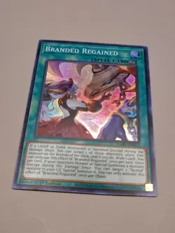 Yugioh Branded Regained DABL-EN053 Super Rare 1st Edition Darkwing Blast - Image 1