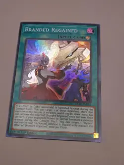 Yugioh Branded Regained DABL-EN053 Super Rare 1st Edition Darkwing Blast - Image 2