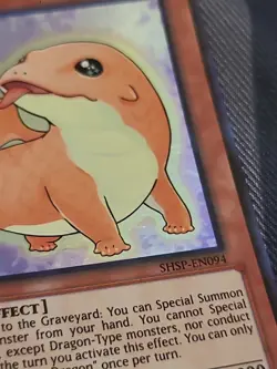 Yugioh - Kidomodo Dragon Super Rare 1st Edition SHSP-EN094 LP - Image 2