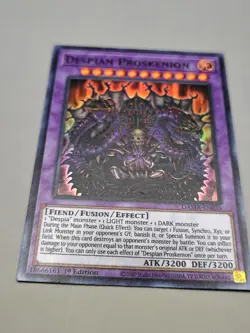 Yugioh - Despian Proskenion Super Rare 1st Edition - DAMA-EN035 - Image 1