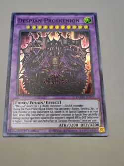 Yugioh - Despian Proskenion Super Rare 1st Edition - DAMA-EN035 - Image 2