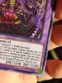 Yugioh - Despian Proskenion Super Rare 1st Edition - DAMA-EN035 - Image 4