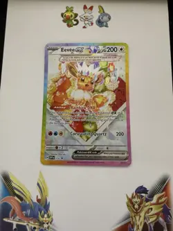 Pokemon TCG Eevee EX 174 Prismatic Evolutions SPC Promo Card (NM Condition) - Image 1