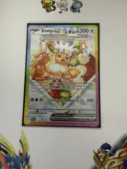 Pokemon TCG Eevee EX 174 Prismatic Evolutions SPC Promo Card (NM Condition) - Image 3