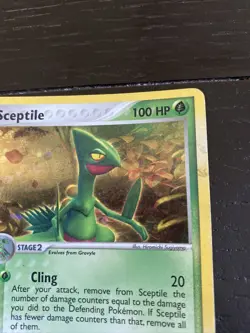 Sceptile 4/17 Holo POP Series 1 Promo Pokemon Card 2004 - Image 2