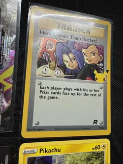 Pokemon Card Lot 6 Cards V-union SET / Team Rocket / Pikachu - Image 5