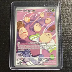 Pokemon TCG Exeggcute 192/191 Surging Sparks Illustration Rare Card NM Condition - Image 1