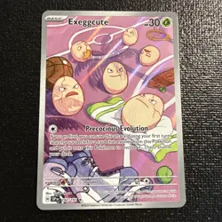 Pokemon TCG Exeggcute 192/191 Surging Sparks Illustration Rare Card NM Condition - Image 2