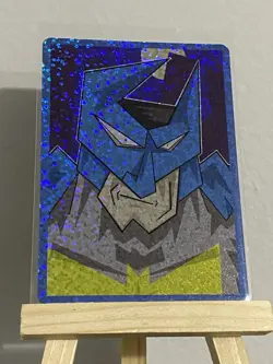Custom Parody Cards Batman Art Holo By Mendiolla_ Limited Print Run - Image 1