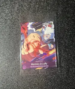 Monkey.D.Luffy (BANDAI CARD GAMES Fest 23-24) P-041 Sealed English Promo Emotion - Image 1