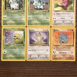 Pokemon Base Set Jungle 9 Card Lot - Image 4