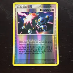 Bench Shield 83/99 Pokemon Arceus Platinum Reverse Holo Uncommon Card LP/MP - Image 1