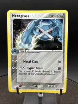 Metagross 2/17 Pop Series 1 Holo 2006 Promo Pokemon Card SWIRL - Image 1
