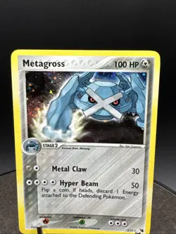 Metagross 2/17 Pop Series 1 Holo 2006 Promo Pokemon Card SWIRL - Image 2