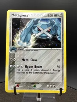 Metagross 2/17 Pop Series 1 Holo 2006 Promo Pokemon Card SWIRL - Image 4