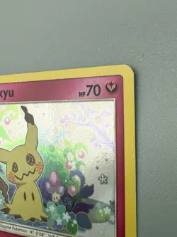 Mimikyu Promo SM163 Team Up Blister Pokemon Card Sun & Moon Holo Nice! - Image 4