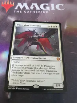 Mtg. Phyrexian Vindicator. Phyrexia: All Will Be One. Pack Fresh - Image 1