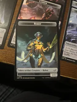 15 MTG Lander Robot Tokens - Image 4