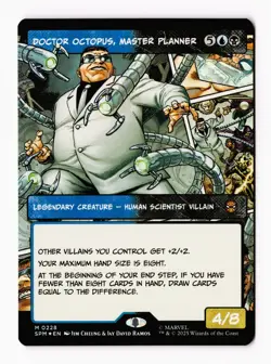 Doctor Octopus, Master Planner Borderless Foil M 228 MTG Marvel's Spider-Man SPM - Image 1