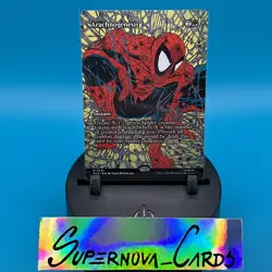 Arachnogenesis (Borderless) - Spider-Man - Magic: The Gathering 0031 NM - Image 1