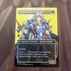 MTG / Cecil, Dark Knight - Borderless / NM & Never Played - Image 2