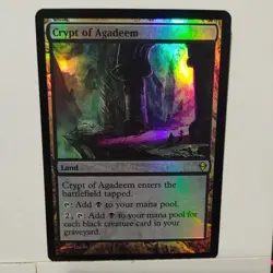 CRYPT OF AGADEEM (FOIL) --- MTG -- ZENDIKAR --- NM - Image 1