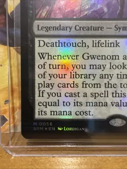 Gwenom Remorseless Foil (0003) Marvel’s Spider-Man MTG - Legendary Creature - Image 2