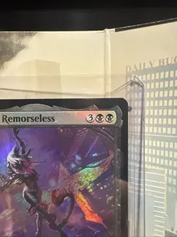 Gwenom Remorseless Foil (0003) Marvel’s Spider-Man MTG - Legendary Creature - Image 4