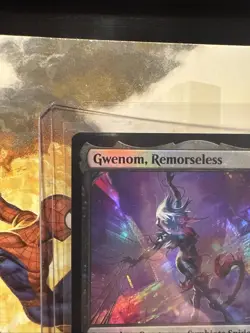 Gwenom Remorseless Foil (0003) Marvel’s Spider-Man MTG - Legendary Creature - Image 5