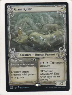 Magic: MTG: Throne of Eldraine: Foil: Giant Killer (Showcase Frame) - Image 1