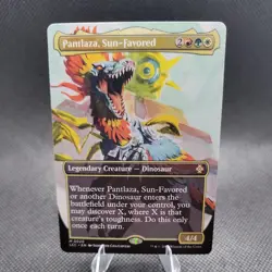 Pantlaza, Sun-Favored (Borderless); Commander: the Lost Caverns of Ixalan - Image 1