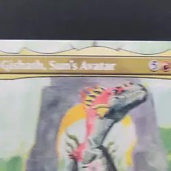 Gishath, Sun's Avatar (Borderless) The Lost Caverns of Ixalan Regular - Image 2
