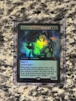 Famished Worldsire (Extended Art) Edge of Eternities FOIL MTG - Image 1