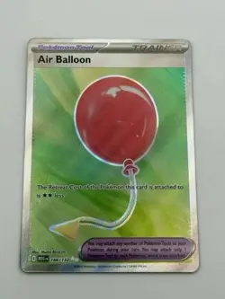 Air Balloon 166/132 Full Art Ultra Rare Holo Mega Evolution Pokemon TCG NM - Image 1