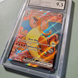 CGC 10 Charizard Ex Pokemon (2023) S&V 151 - 183/165 Ultra Rare - Holo - Image 2