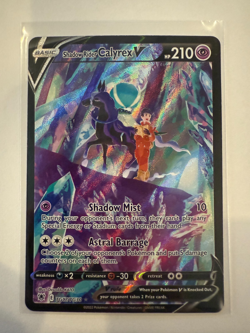Pokemon Shadow Rider Calyrex V TG17/TG30 Astral Radiance Trainer Gallery Holo - Image 1