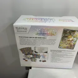 3X Pokemon TCG S&V Prismatic Evolutions Elite Trainer Box ETB-FACTORY SEALED - Image 4