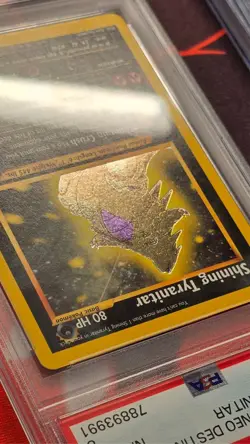 PSA 8 Shining Tyranitar 1st Edition #113 2002 Pokemon Neo Destiny - Image 4