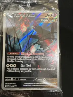 Pokemon TCG - Flutter Mane - SVP 097 - Black Star Promo. ***SEALED*** - Image 1