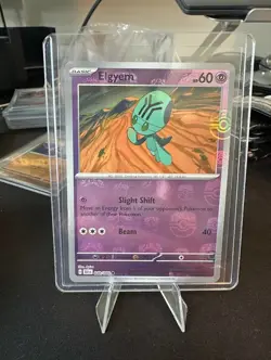 Pokemon TCG:EN - Black Bolt - Elgyem - 040/086 (Master Ball Reverse Holo) - Image 1